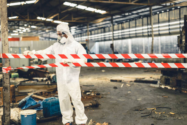 Professional Trauma Scene Cleanup technician working in Waldo, FL
